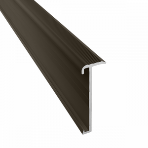 Küberit  - Trapneusprofiel 845 14x43mm tbv 2-3mm PVC brons - afbeelding 1